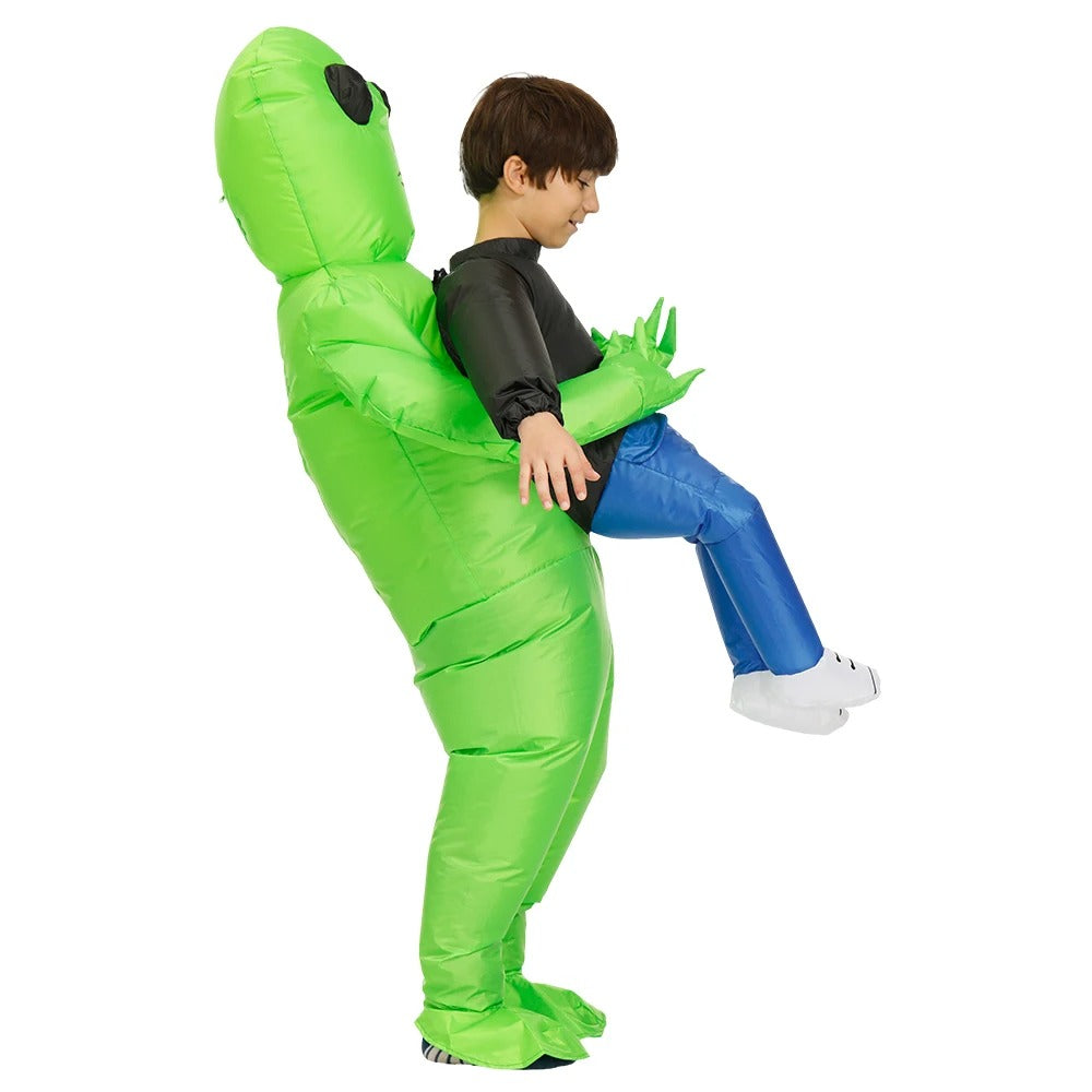 Déguisement alien gonflable enfant ou adulte