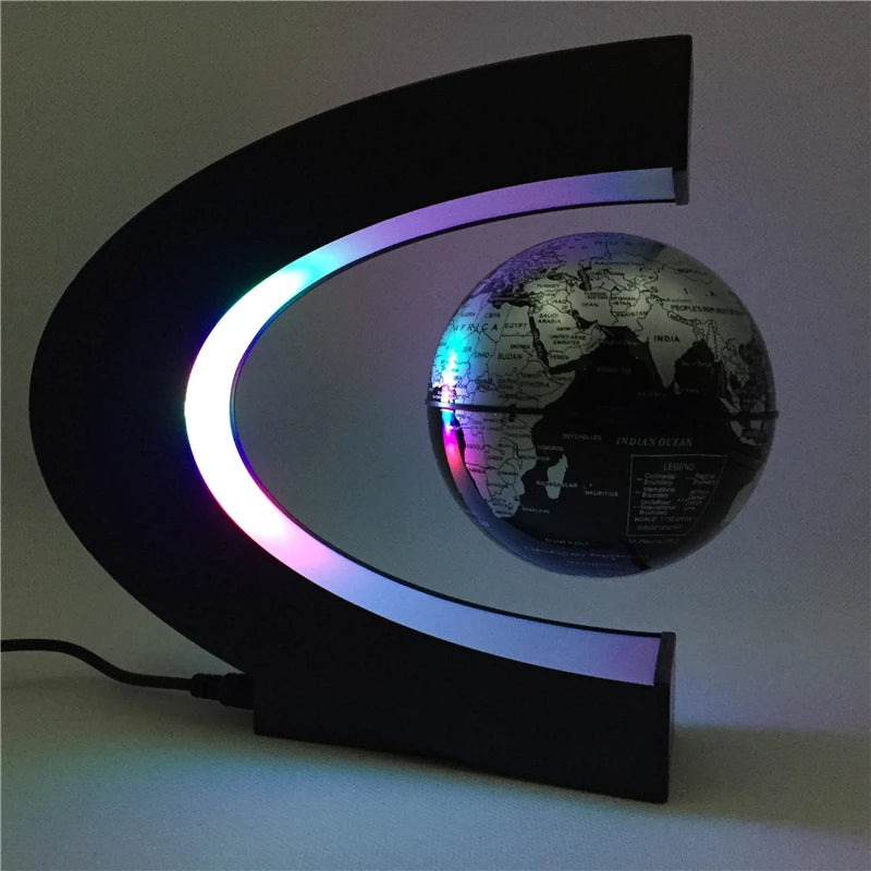 Globe terrestre magnétique flottant