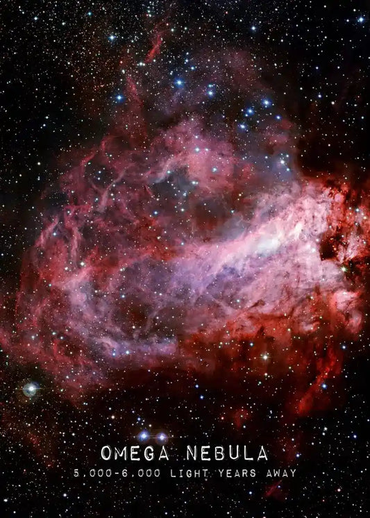 Poster - Nébuleuse Oméga M17