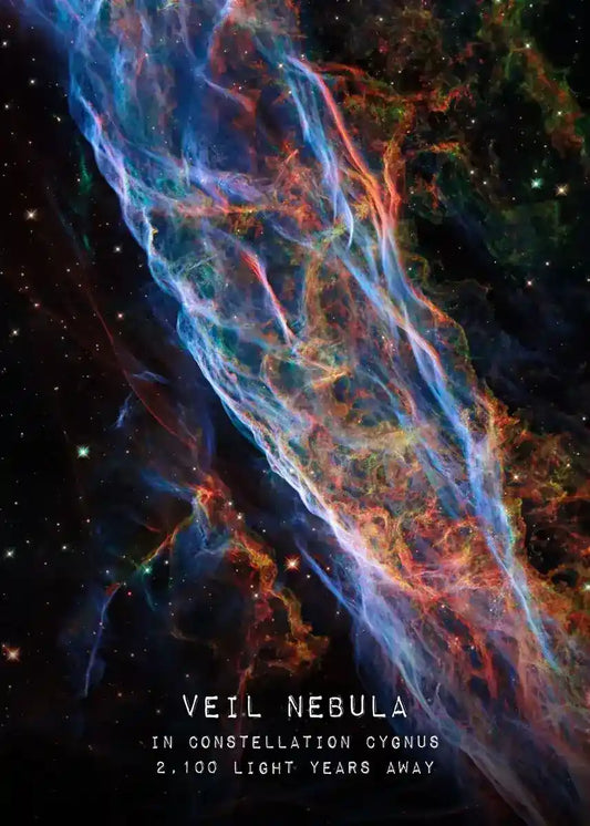 Poster - Nébuleuse du Voile