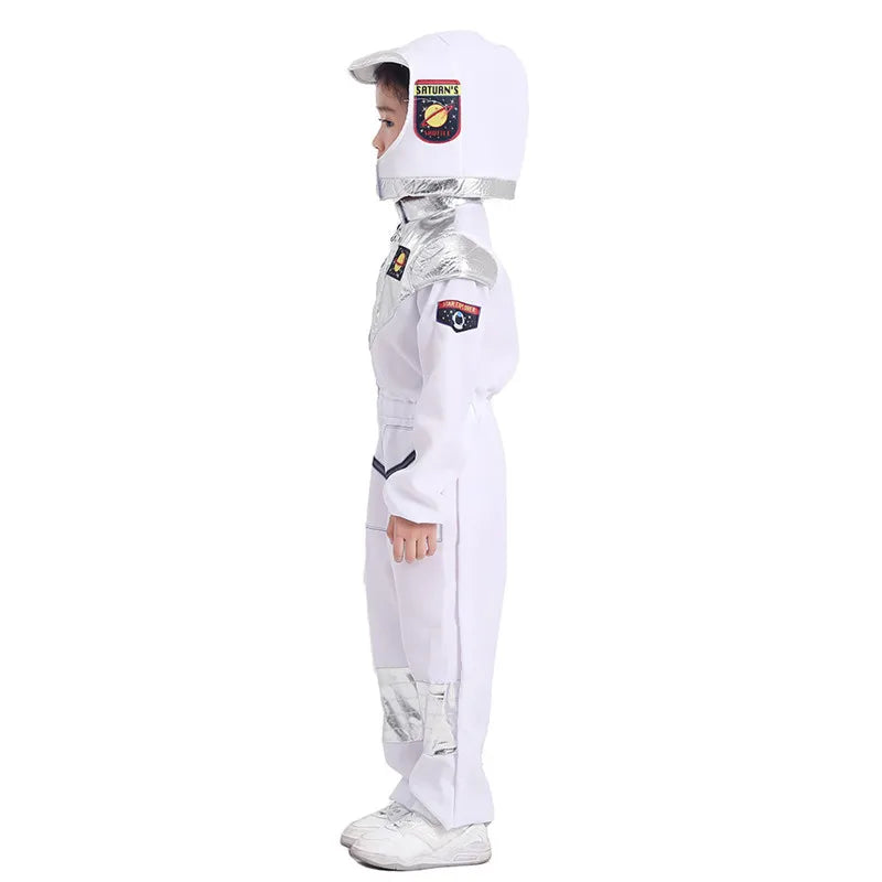 Astronautenkostuum met helm voor kinderen