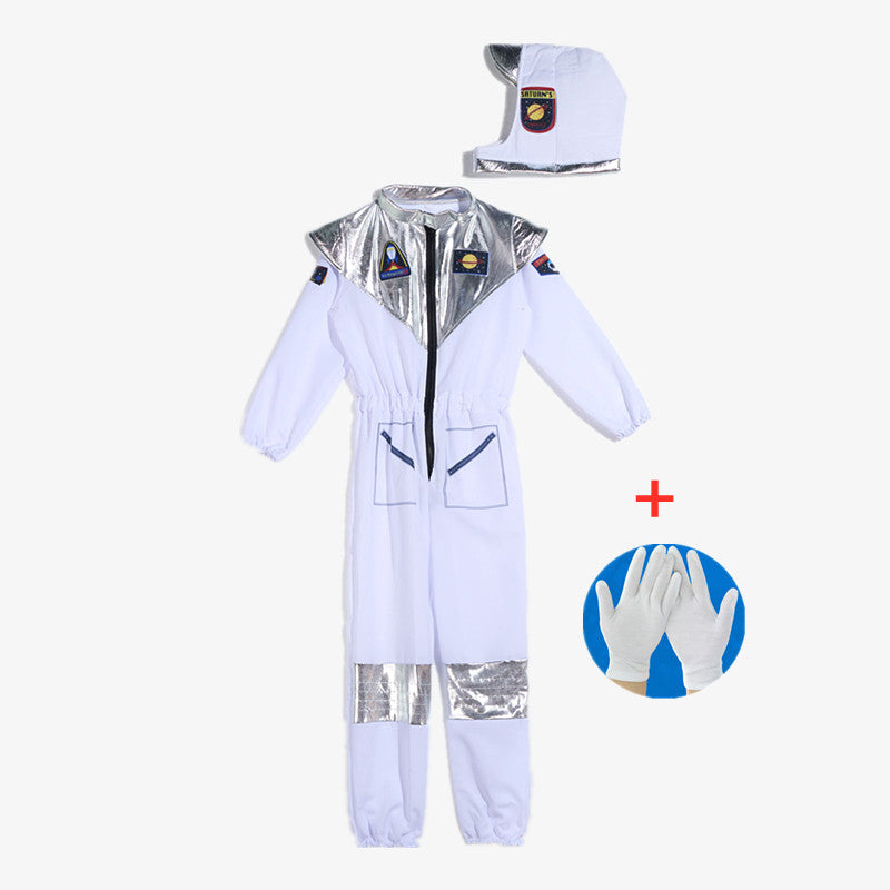 Astronautenkostuum met helm voor kinderen