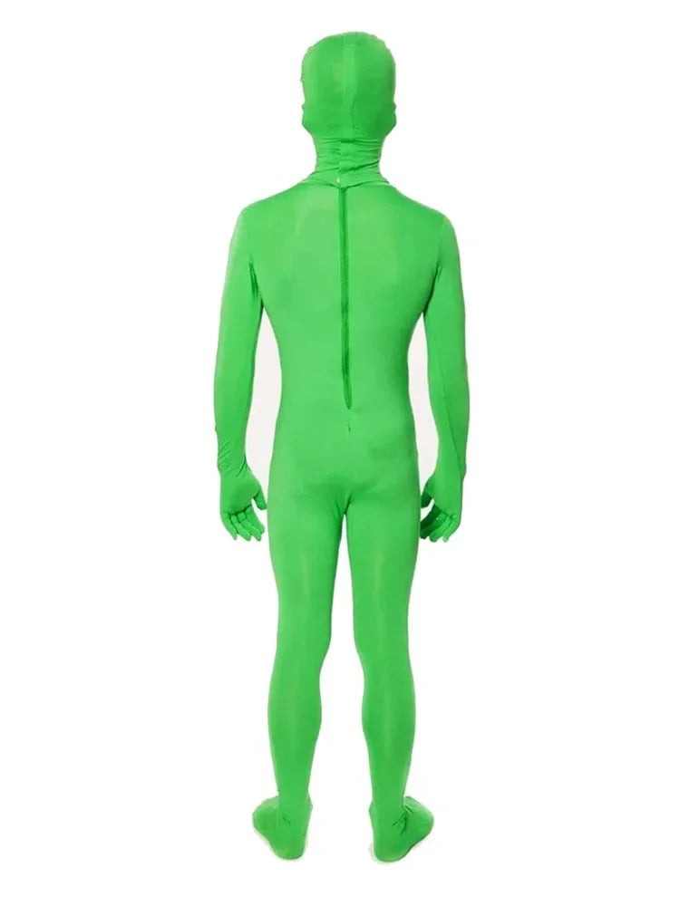 Green alien costume