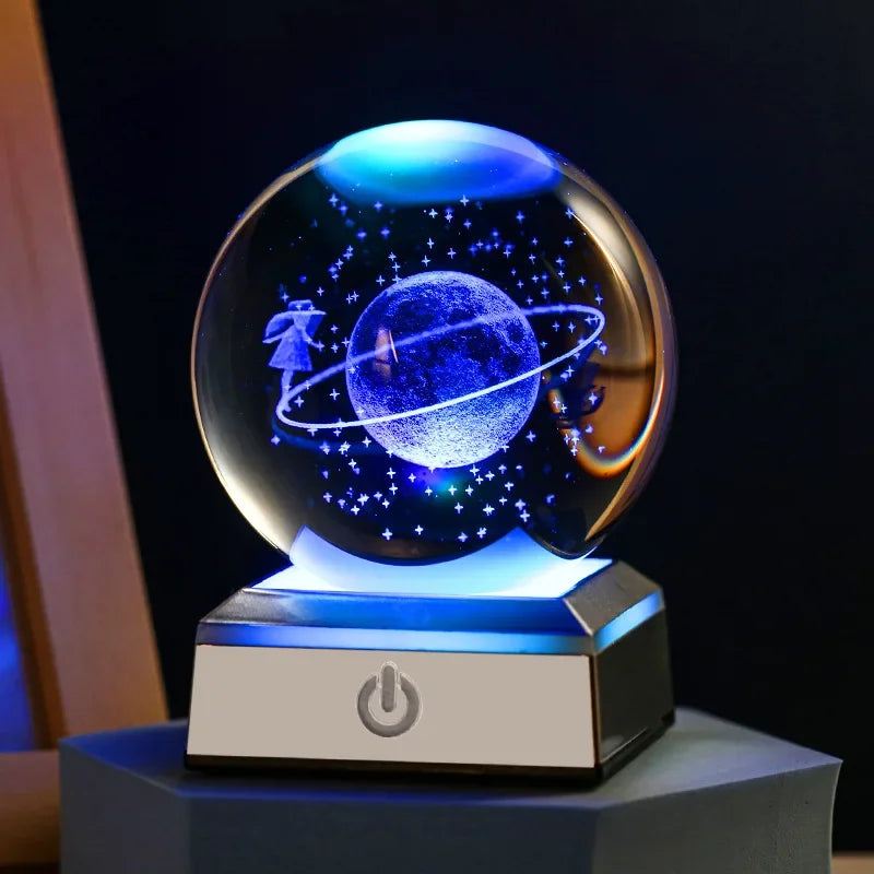 Crystal Ball: Fairy and Starry Sky