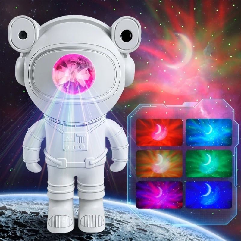 Astronaute projecteur musical