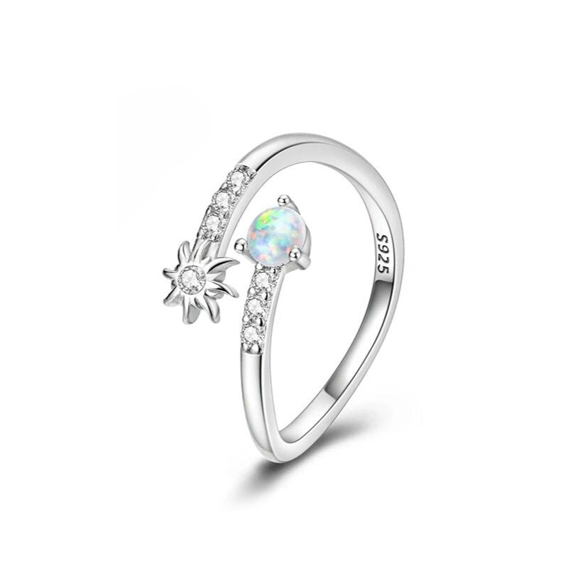 Bague cosmique élégante