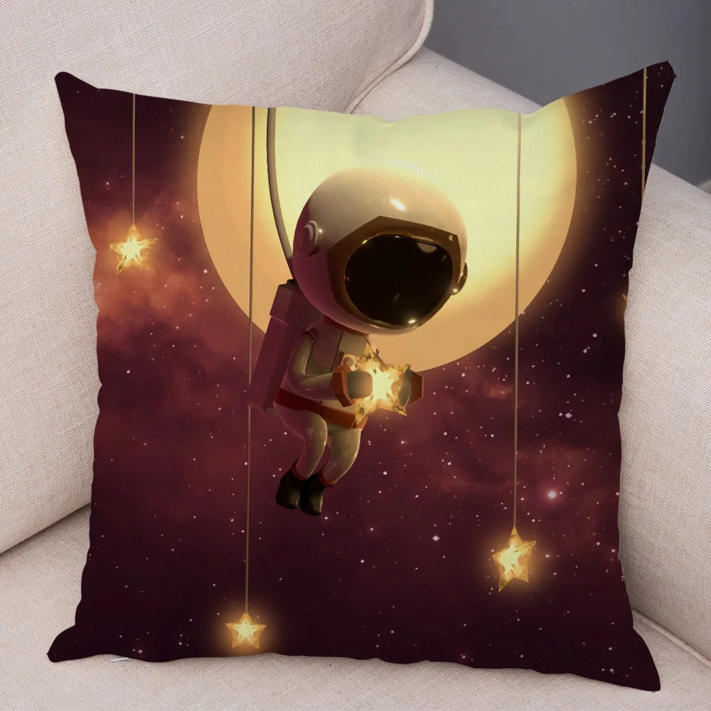 Astronaut Stars Cushion