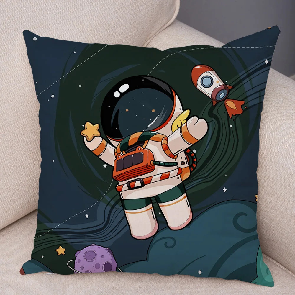 Coussin Astronaute dans l'espace