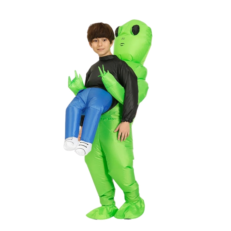 Déguisement alien gonflable enfant ou adulte