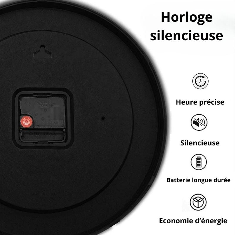 Horloge cosmonaute dans notre système solaire