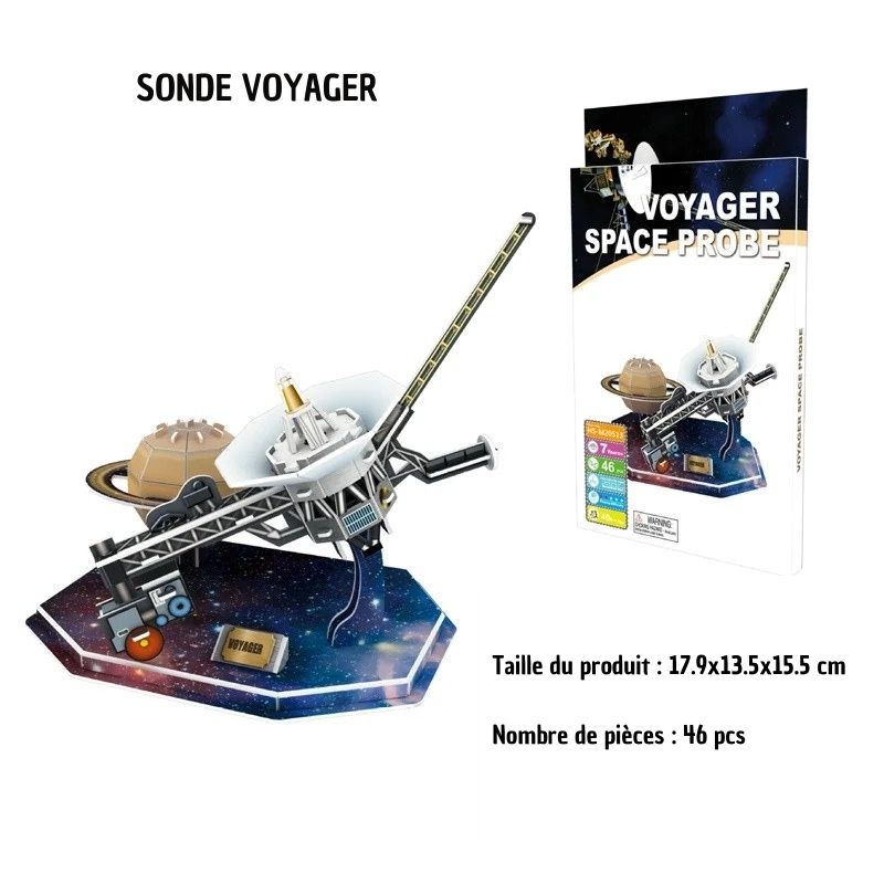 Voyager ruimte 3D-model