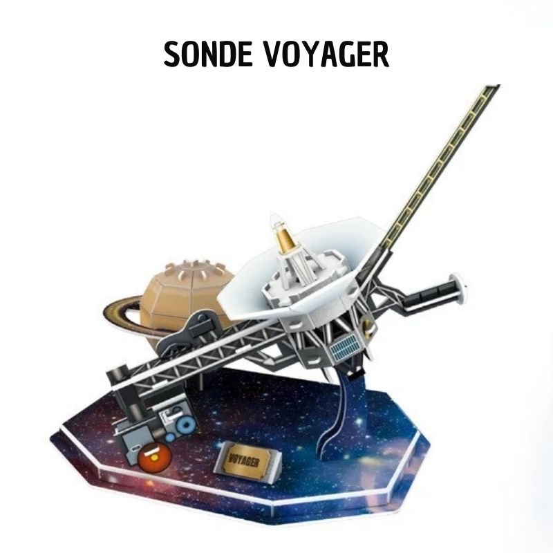 Voyager ruimte 3D-model