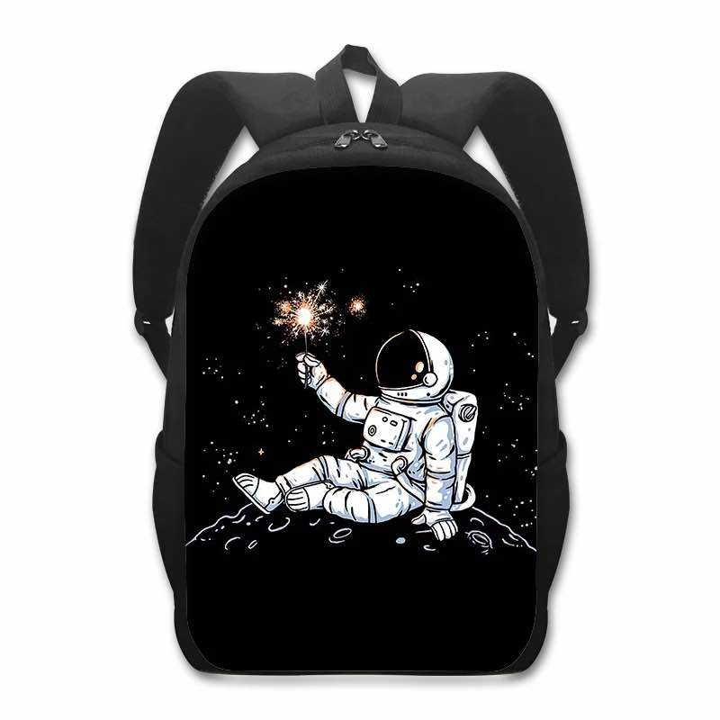 Sac à dos espace et astronaute