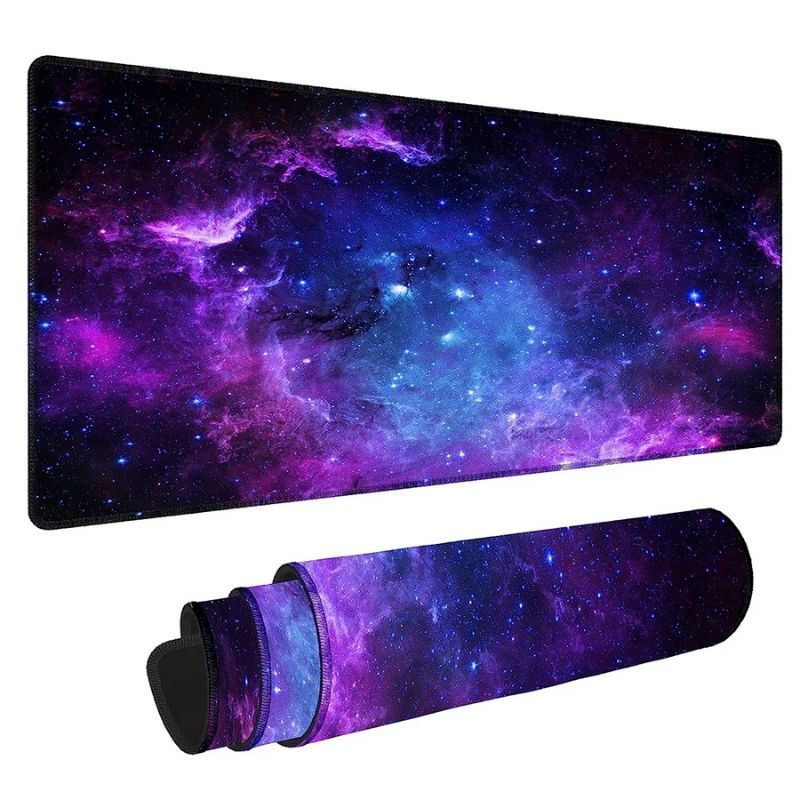 Tapis de souris XXL espace doux antidérapant