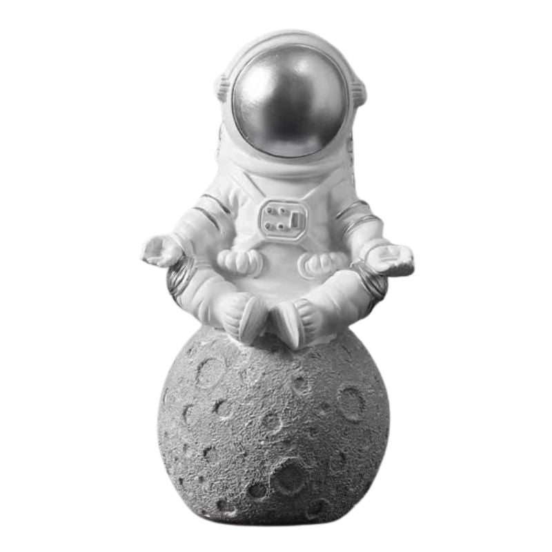 Meditating Astronaut Figurine