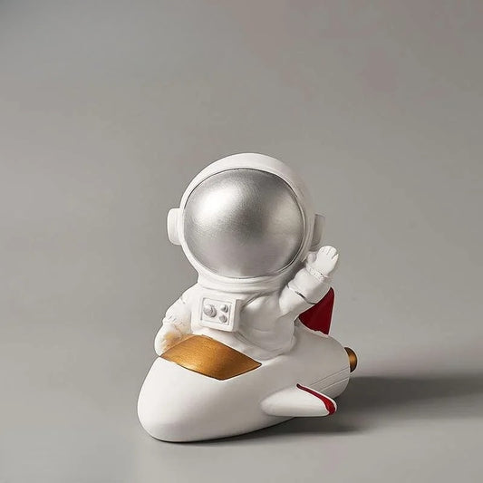 Astronaut vliegtuigbeeldje