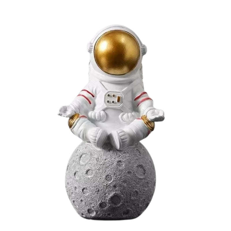 Karakterbeeldje: Astronaut in meditatie