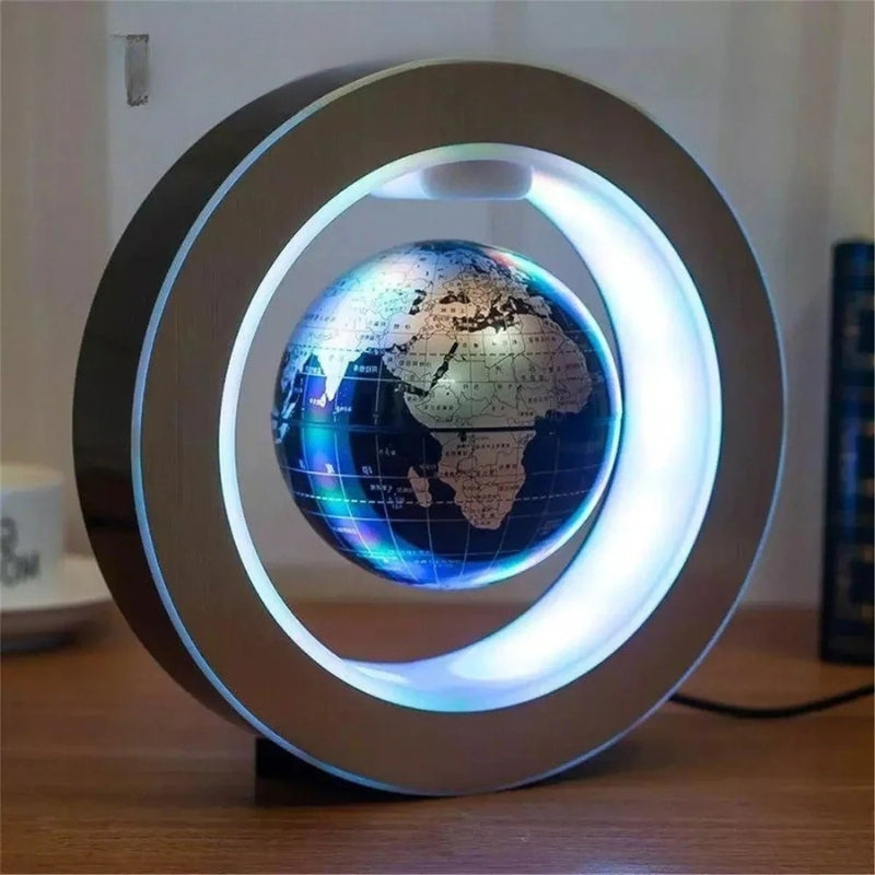 Globe terrestre en lévitation magnétique LED