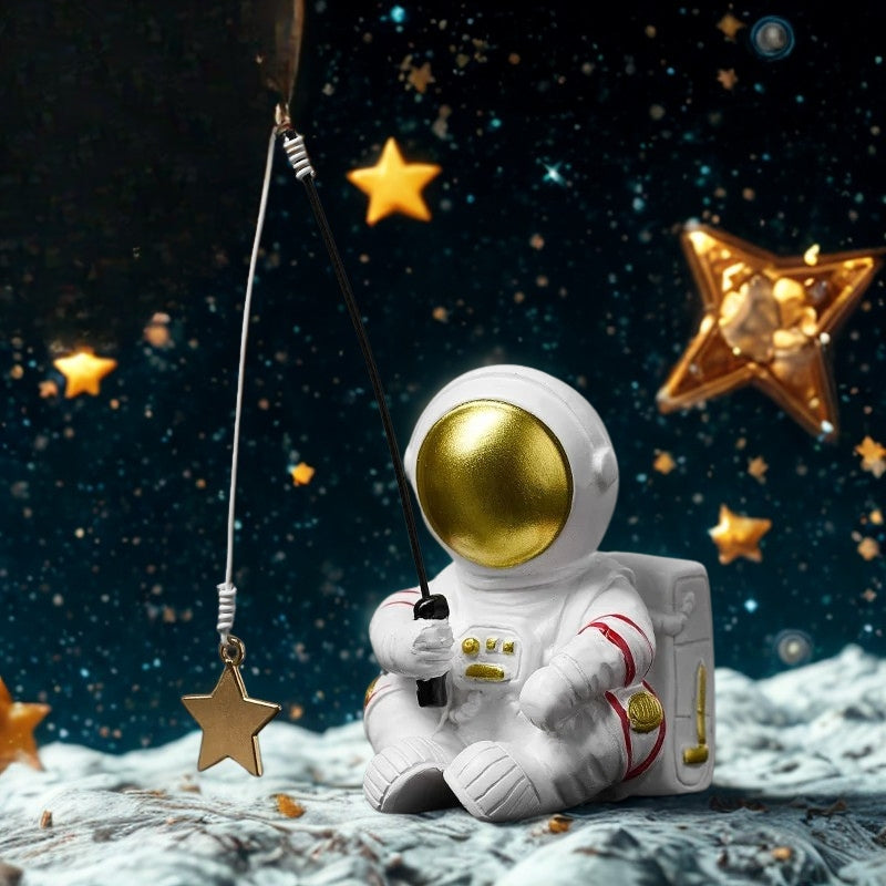 Zeesterrenkosmonaut-beeldje