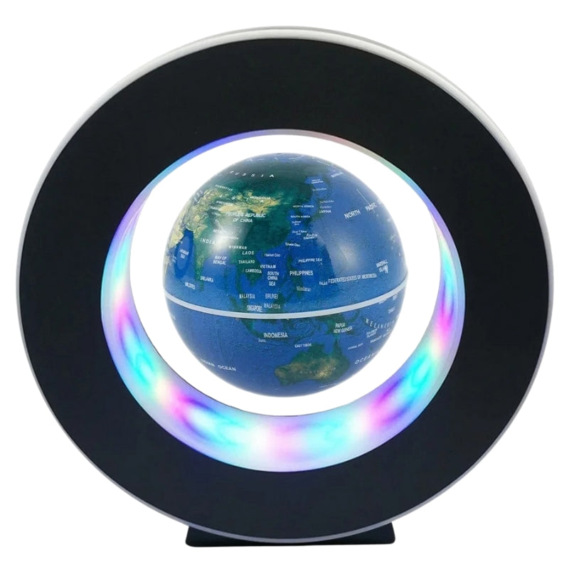 Globe terrestre en lévitation magnétique LED