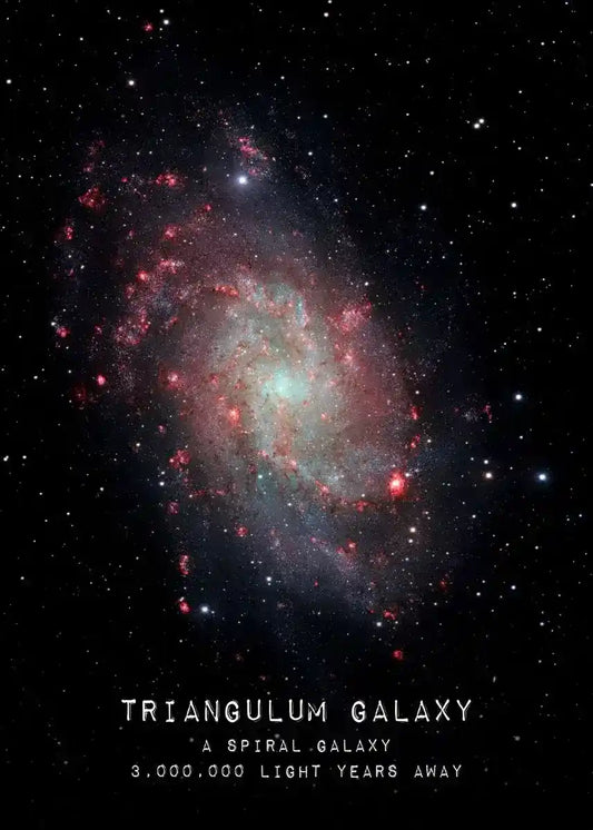 Poster - Galaxie du Triangle