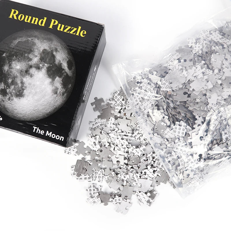 Puzzle rond Lune 1000 pièces