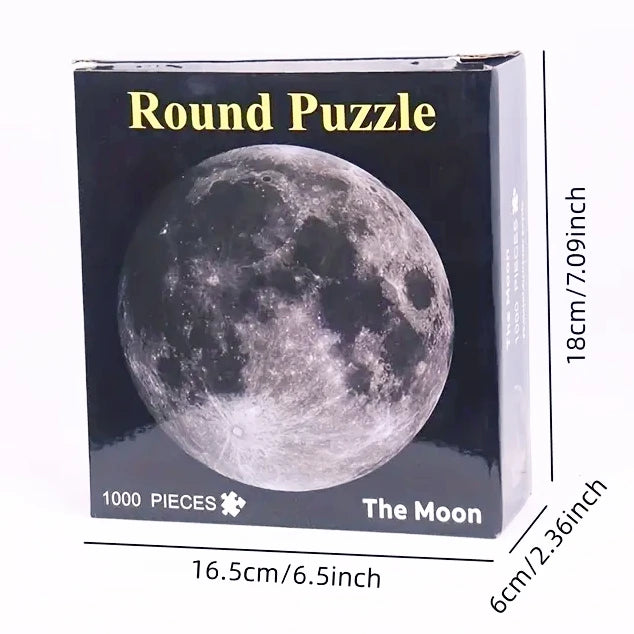 Puzzle rond Lune 1000 pièces