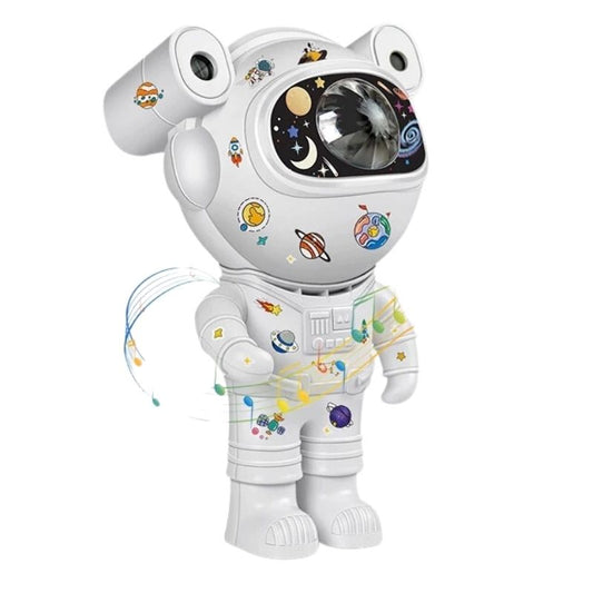 Astronaute projecteur musical avec stickers