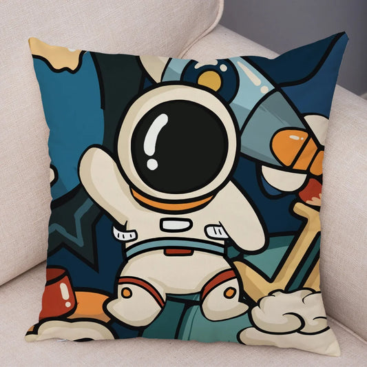 Coussin astronaute flottant