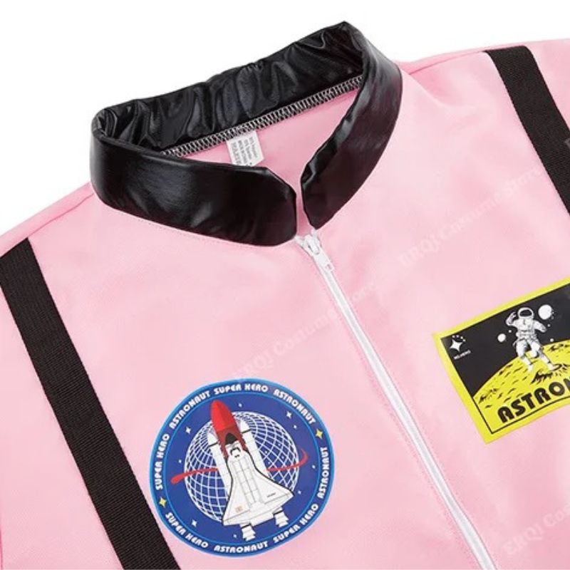 Costume astronaute rose pour femme