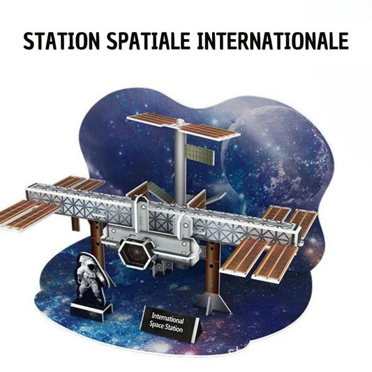 Maquette 3D Station Spatiale Internationale