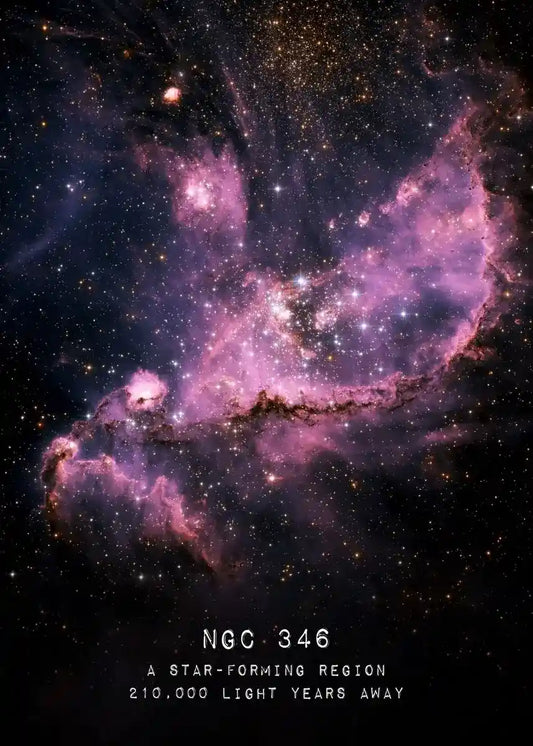 Poster - Nébuleuse NGC 346